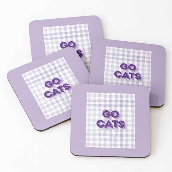 Item preview, Tough Gingham Go Cats! designed and sold by Cliché Calligraphy.