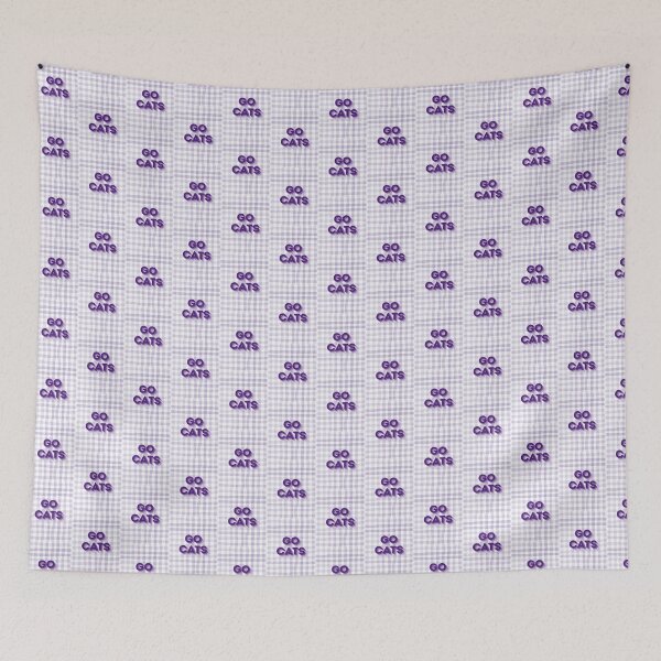 Item preview, Tough Gingham Go Cats! designed and sold by Cliché Calligraphy.