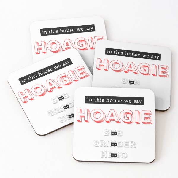 Item preview, In This House We Say Hoagie – Philly Food Pride Design designed and sold by rowhome-co.