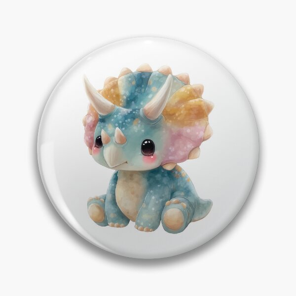 Item preview, Adorable Baby Triceratops Illustration designed and sold by Art of Ngu.