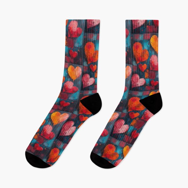 Item preview, Colorful Hearts designed and sold by TheDarkWardrobe.