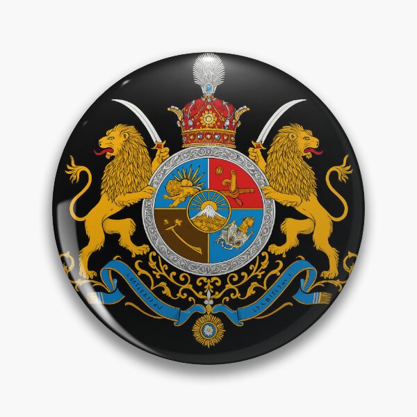 Item preview, Imperial Coat of Arms of Iran – Vintage Persian Royal Emblem designed and sold by Merida7.