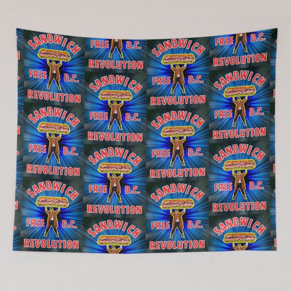 Item preview, Free Dc Sandwich Guy  designed and sold by WoodburyLake.