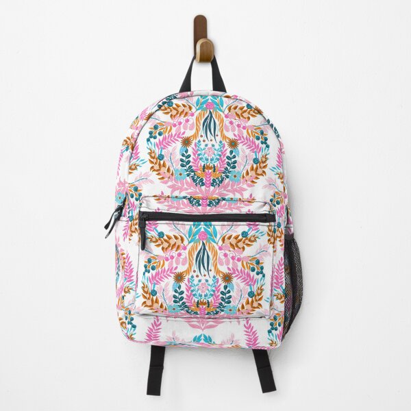 Item preview, Boho Botanical Folk Floral Wall Tapestry designed and sold by FestivityFinds.