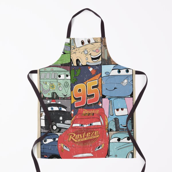 Item preview, Vintage Cars Movie Poster Lightning McQueen & Friends designed and sold by thundergearshop.