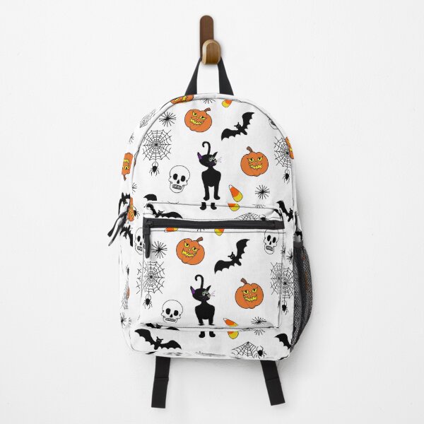 Item preview, Halloween Print on White Seamless Repeat  designed and sold by Sharon Schwalbe.