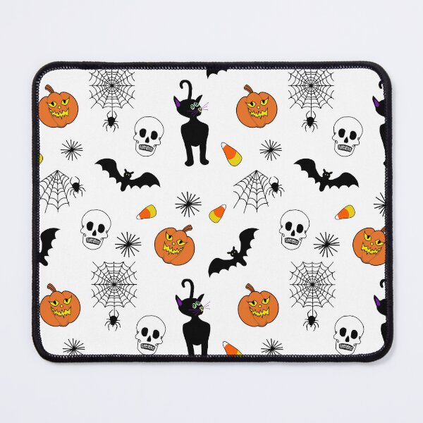 Item preview, Halloween Print on White Seamless Repeat designed and sold by Sharon Schwalbe.