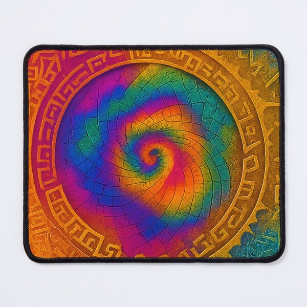Item preview, Fractal pattern, gold colors, Aztec patterns.. designed and sold by PabDam.