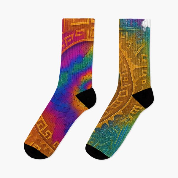 Item preview, Fractal pattern, gold colors, Aztec patterns.. designed and sold by PabDam.