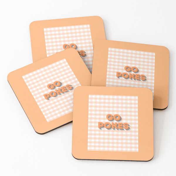 Item preview, Tough Gingham Go Pokes! designed and sold by Cliché Calligraphy.