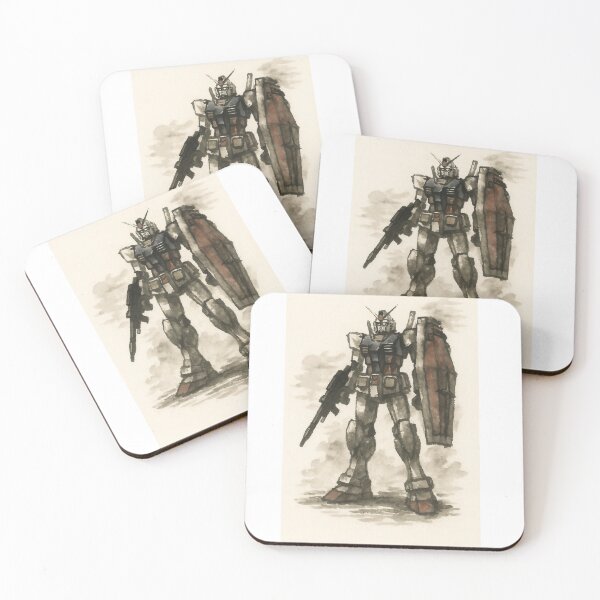 Item preview, RX 78 2 Gundam Amuro Rai traditional ink art designed and sold by sabartgunpla.