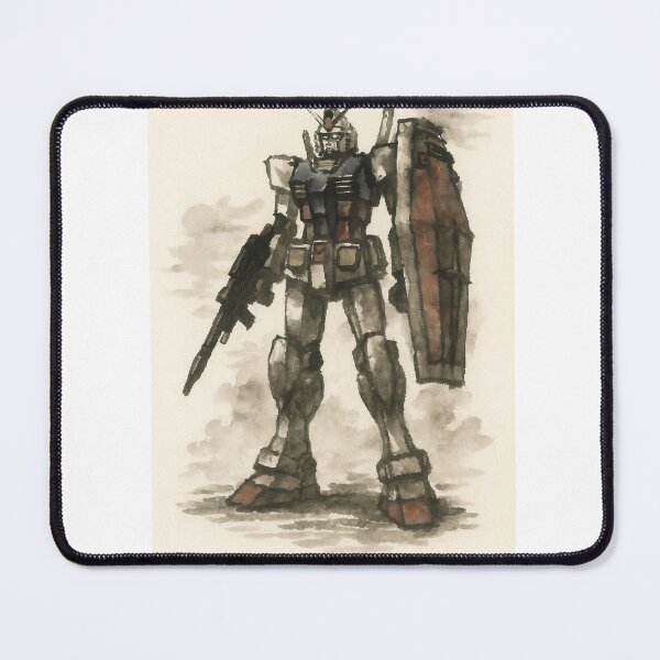 Item preview, RX 78 2 Gundam Amuro Rai traditional ink art designed and sold by sabartgunpla.