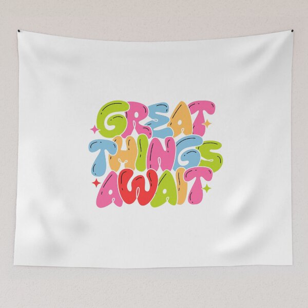 Item preview, Great Things Await designed and sold by TonyFromPSD.