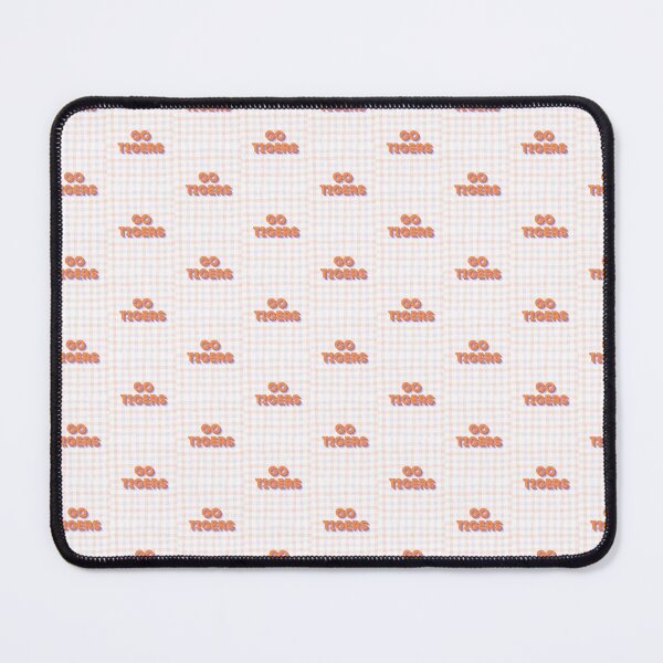 Item preview, Tough Purple & Orange Gingham Go Tigers! designed and sold by Cliché Calligraphy.