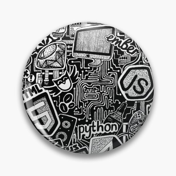Artikelvorschau, Programmier-Doodle entworfen und verkauft von Dashushka-art.
