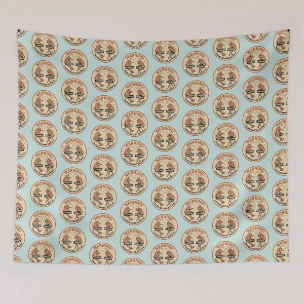 Item preview, Prawngraphic Material – Funny Naughty Shrimps designed and sold by hangmeart.
