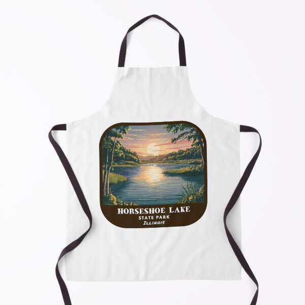 Item preview, Vintage Horseshoe Lake State Park (Illinois State Park) designed and sold by RabbitK.