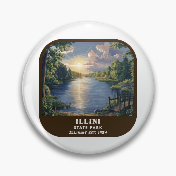 Item preview, Vintage Illini State Park (Illinois State Park) designed and sold by RabbitK.