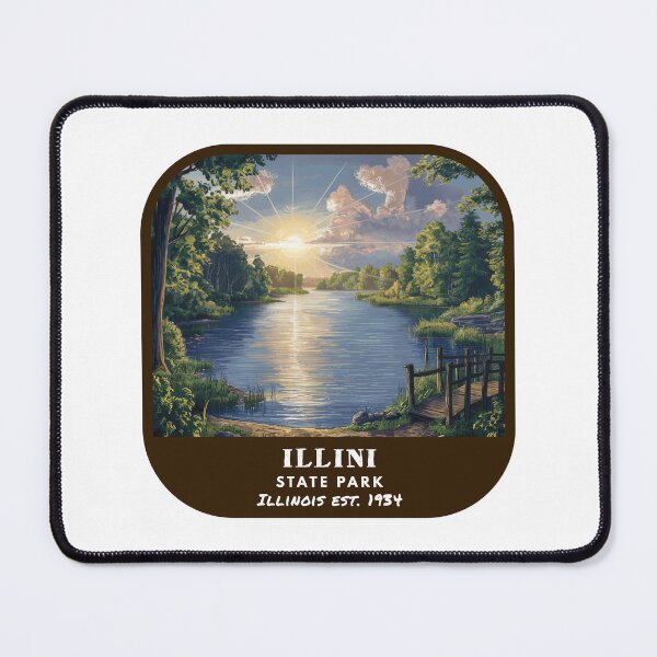 Item preview, Vintage Illini State Park (Illinois State Park) designed and sold by RabbitK.