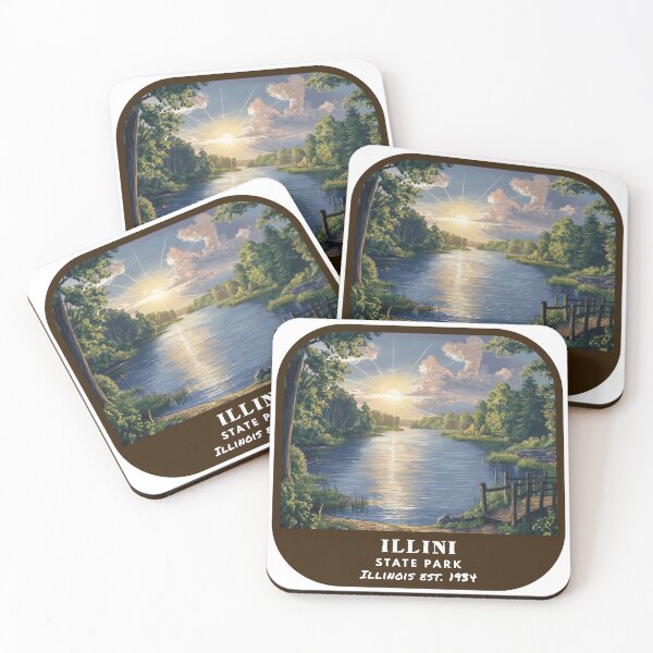 Item preview, Vintage Illini State Park (Illinois State Park) designed and sold by RabbitK.