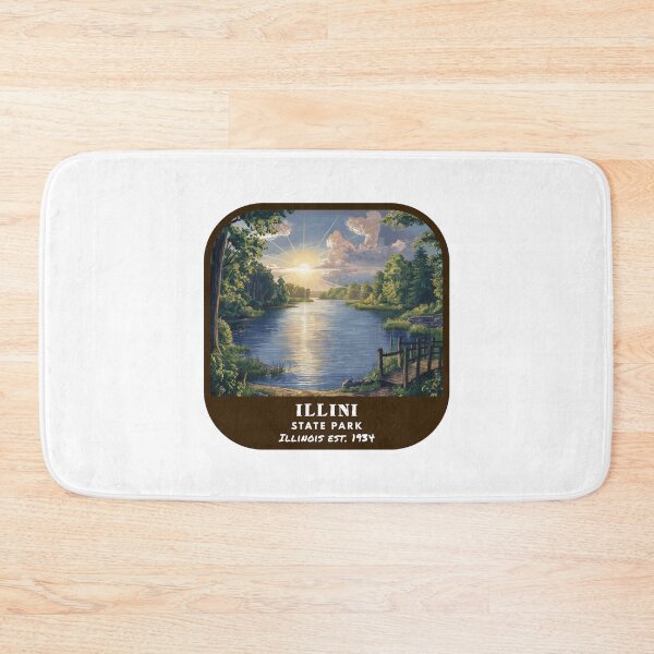 Item preview, Vintage Illini State Park (Illinois State Park) designed and sold by RabbitK.