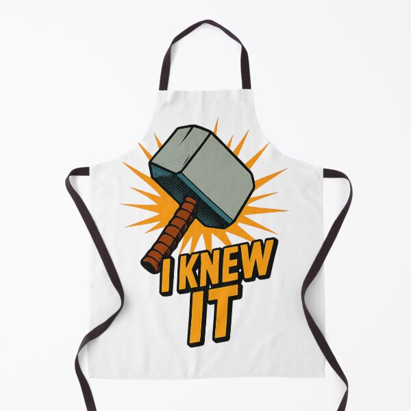 Item preview, Worthy Moment Retro Comic Hammer Shirt – I Knew It designed and sold by Zippitydodads.
