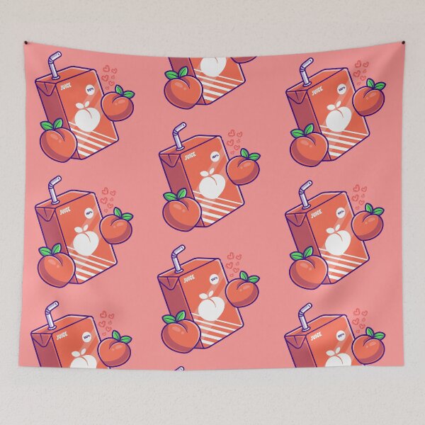 Item preview, Peach Juice Box designed and sold by Vibrant Threads.