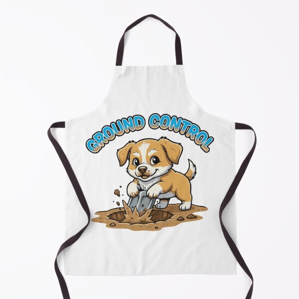 Item preview, Naughty dog cartoon digging hole funny quote designed and sold by Tong4130.