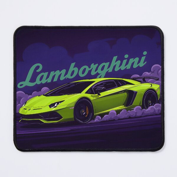 Item preview, Neon Green Supercar Lamborghini Aventador designed and sold by thundergearshop.
