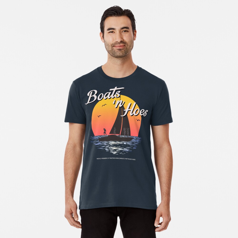 Boats n Hoes, World Premiere Of Prestige Worldwide's First Music Video, Step Brothers - First Word In Entertainment Premium T-Shirt