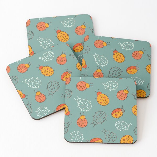 Item preview, Retro Lady Bugs designed and sold by Farissa Designs.