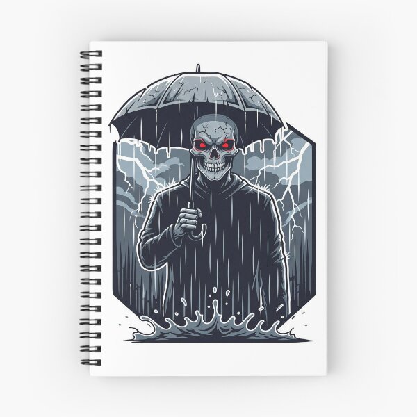 Item preview, Skull in the Rain designed and sold by DigitaLanz Art.