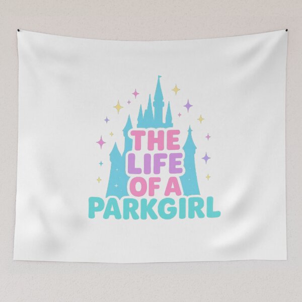 Item preview, The Life of a Parkgirl – Magical Castle Sparkle Shirt designed and sold by Zippitydodads.