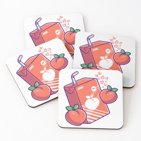 Item preview, Peach Juice Box 2 designed and sold by Vibrant Threads.