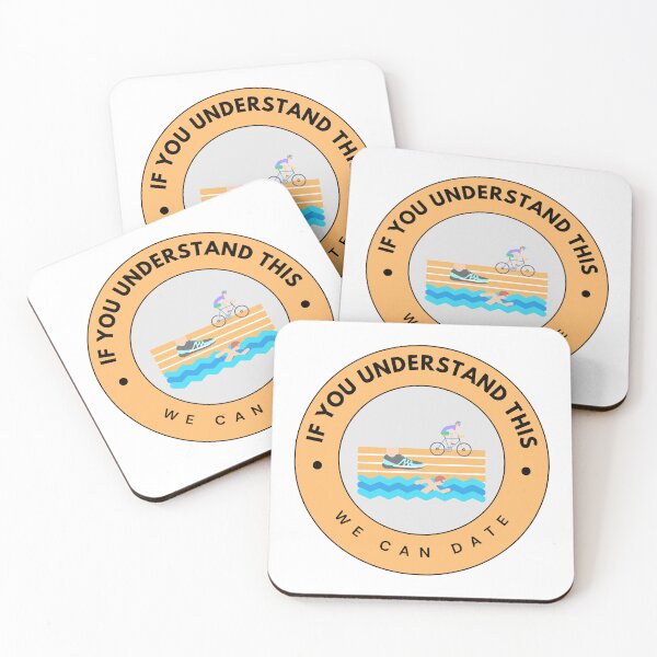 Item preview, Triathlon Friendship Test - Swim, Bike, Run Design designed and sold by Triathlongram.