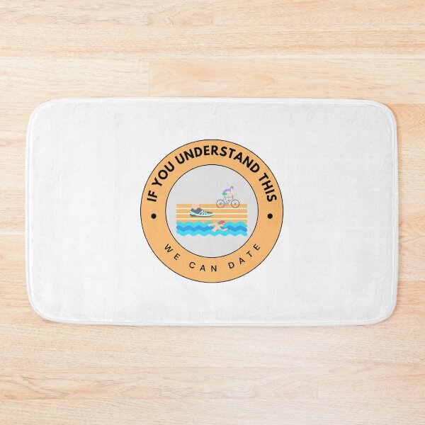 Item preview, Triathlon Friendship Test - Swim, Bike, Run Design designed and sold by Triathlongram.