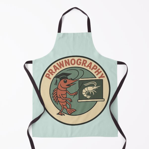 Item preview, Prawnography – Funny Educational Shrimp Pun designed and sold by hangmeart.