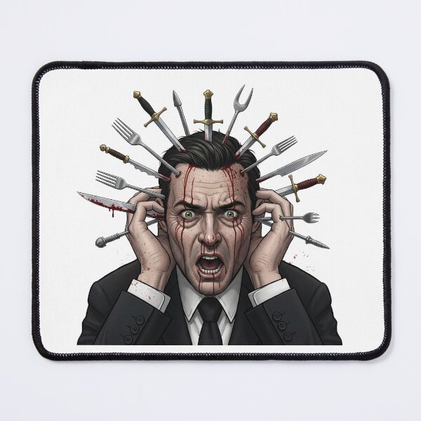 Item preview, Man with headache designed and sold by DigitaLanz Art.