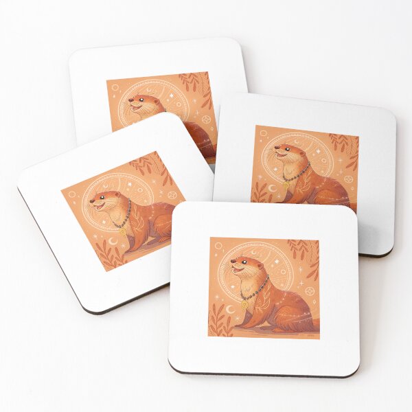 Item preview, Magical Otter in Mystic Arcana Machine style v.3 designed and sold by Made For Each Otter.