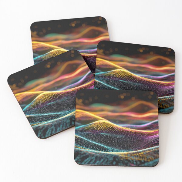 Item preview, Neon-Colorful Techno Technology Futuristic Abstract Design Art designed and sold by DEC02.