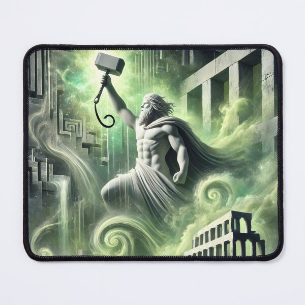 Item preview, "The Walls of Asgard – Norse Mythology | Viking Legend Art" designed and sold by Umbra666.