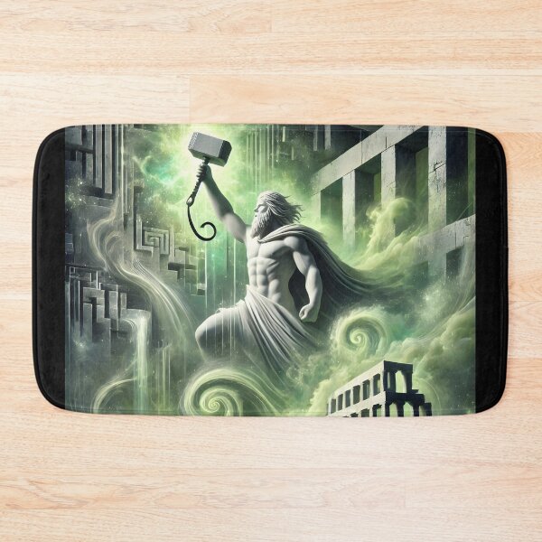 Item preview, "The Walls of Asgard – Norse Mythology | Viking Legend Art" designed and sold by Umbra666.