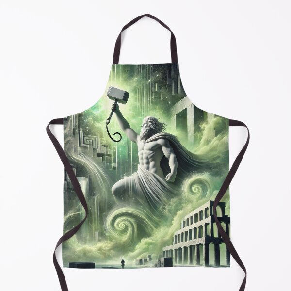 Item preview, "The Walls of Asgard – Norse Mythology | Viking Legend Art" designed and sold by Umbra666.