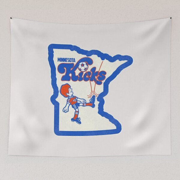 Item preview, Defunct Minnesota Kicks Soccer Team Jersey Crest  designed and sold by EllisFrost.