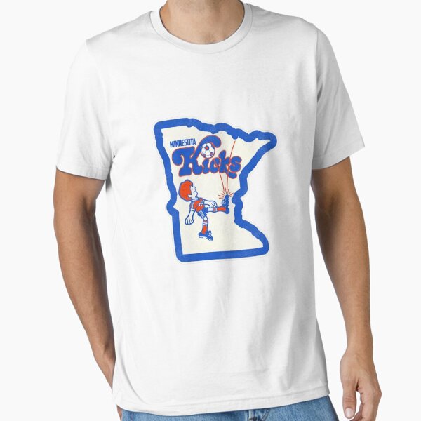 Fanion de football vintage Minnesota Kicks NASL orange défunt