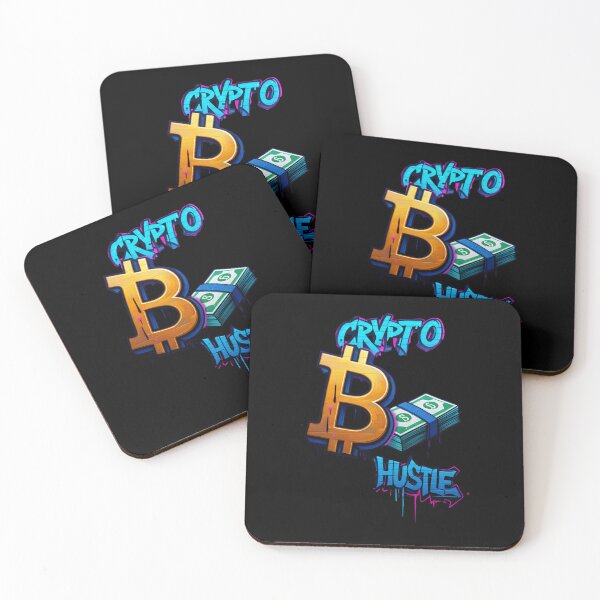 Item preview, Crypto Is My Side Hustle Graffiti Slogan Bitcoin  designed and sold by RadDeck.