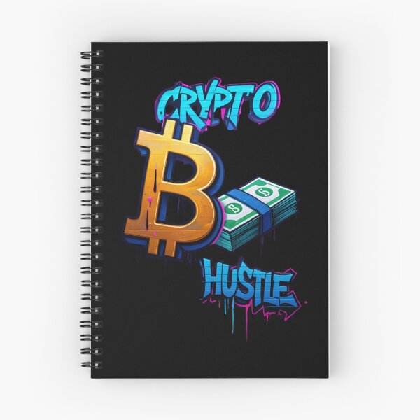 Item preview, Crypto Is My Side Hustle Graffiti Slogan Bitcoin  designed and sold by RadDeck.