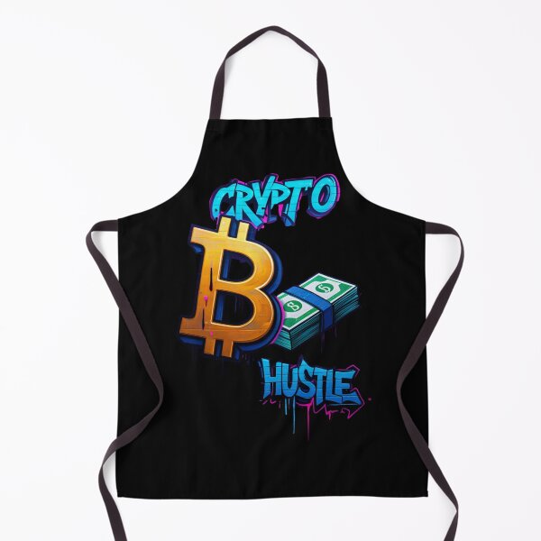 Item preview, Crypto Is My Side Hustle Graffiti Slogan Bitcoin  designed and sold by RadDeck.
