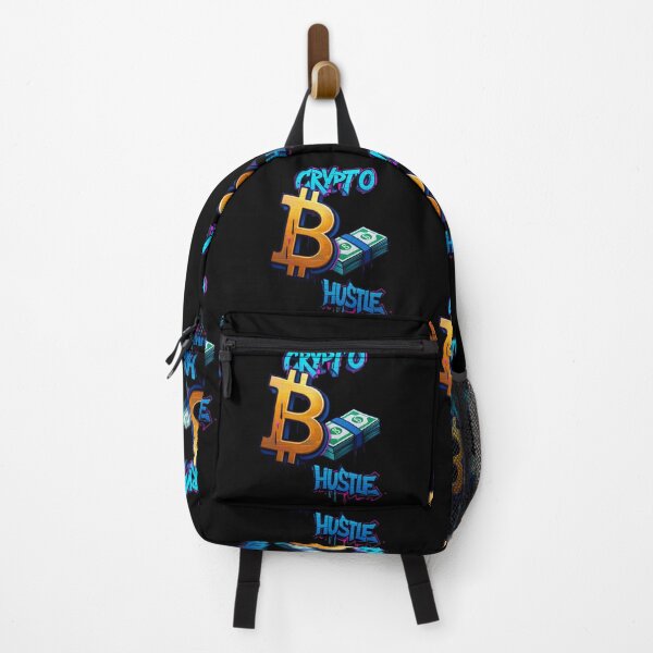 Item preview, Crypto Is My Side Hustle Graffiti Slogan Bitcoin designed and sold by RadDeck.