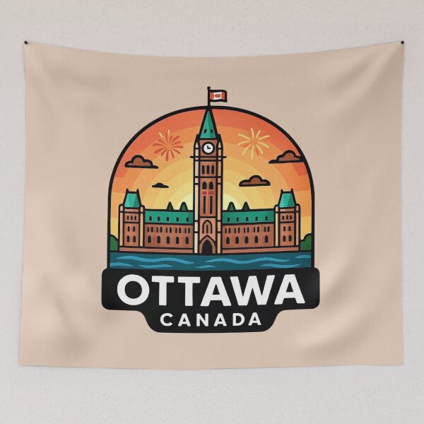 Item preview, Ottawa, Canada - Parliament Hill designed and sold by Myra365Art.